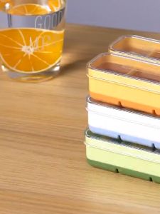 Cetakan Es Batu Model Modern Cetakan Es Batu 3 Grid / Cetakan Es Batu 3 Sekat Mudah Di Lepas / W6188/ Mini Ice Cube Mold Food Grade