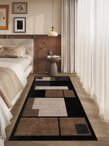 Vintage Ethnic Style Anti-slip Long Thick Customizable Rug