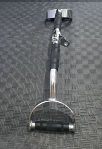 Lat pull down bar with handles tricep press down bar with revolving hanget #80222