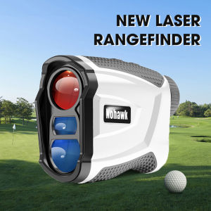 Nohawk | NOHAWK Hunting Rangefinder with TYPE-C Charge 1000M Multifunction Laser Range Finder 6X Magnification Distance/Angle/Speed/Scan