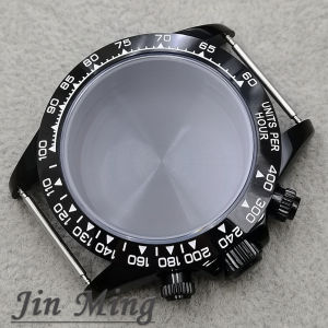 High Quality 40mm Suitable For VK63 VK63A Movement Sapphire Crystal Watch Accessories 904L Stainless Steel Waterproof WatchStrap