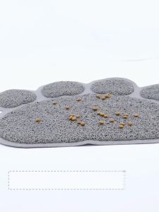 ดักทรายแมว 40x30 แผ่นดักทรายแมว วังหน้าห้องน้ำแมว ดักจับทรายที่ร่วงจากเท้าแมว