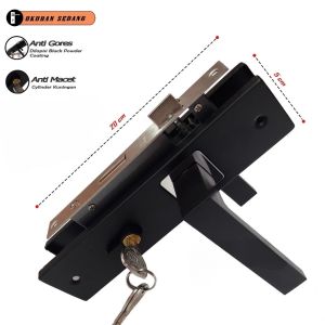 Handle pintu rumah set kunci handle pintu rumah 1 pintu pintu kamar set kunci