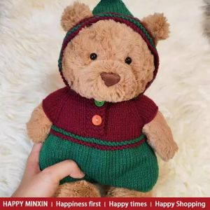 Jellycat Barcelona Bear Clothes 12cm Doll Clothes 16cm Barcelona Bear Sweater 28cm Accessories Hat Doll Soft Plush Toy for Girls