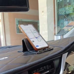 ดีไซร์ใหม่ *คลิกที่สุด* แผ่นกันลื่น แผ่นยึด แผ่นวาง โทรศัพท์ แบบพับปรับทรงได้ วางโทรศัพท์ 12 ชุด CARSUN C1697