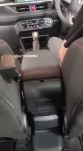 [Premium Design] NEW Perodua AXIA 2023 X/SE/AV Spec Centre Console Box Armrest Double Layers USB LED ARM REST