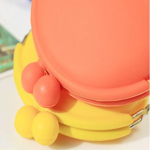[READY STOCK]CUTE WOMEN GIRLS CANDY COLOR SILICONE WALLET KEY COIN PURSE RUBBER POUCH CASE