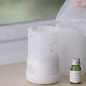 125ml Air Humidifier Essential Oil Diffuser Ultrasonic Humidifier Warm light USB Rechargeable