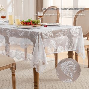 Bàn trải ren hiện đại đơn giản