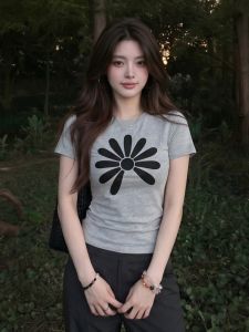 CHENDAYU | Design Sensation Slim Fit Loose Round Neck T-shirt