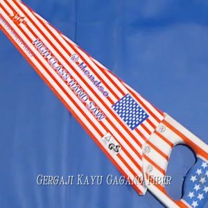 Gergaji Kayu Gagang Fiber 18 inch USA HISUKA HENDSO motif usa 18" 18in