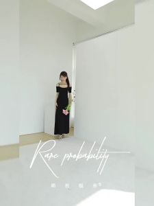 Đầm Len Pháp Elegance Một Vai Đen