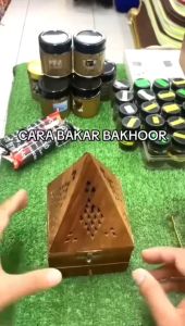 Heaven Perfumes Bukhoor Wangian Sunnah / Bakhoor 50g - Free Gift Arang 1-Pack - Incense Bakhoor Burner - Refreshing Fragrance - Safe and Easy to Use
