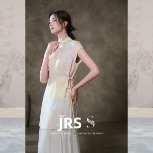 JK&JS | Jacquard Short Qipao