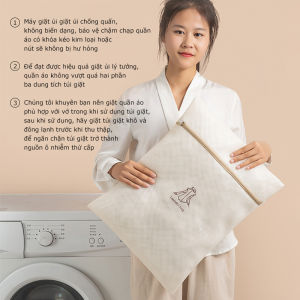 Túi giặt đồ máy giặt 3 lớp cao cấp - Túi Giặt Bảo Quản Quần Áotúi giặt cao cấp vải mịn Túi Lưới Giặt Đựng Quần Áo Đồ Lót Trong Máy Giặt-CA666