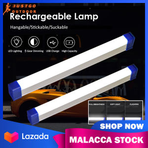 17CM-72CM LED Light Tube 30W/50W/80W/120W Outdoor Lighting Portable USB Rechargeable 5 Gears Emergency Light Camping Lamp