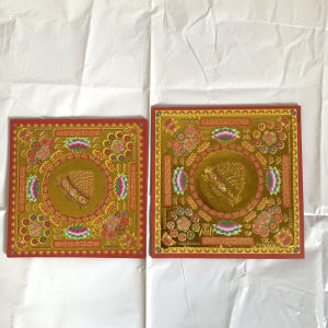 Colorful Double-Sided Handmade Paper Origami Gold-Themed Business Supplies 40 Sheets per Booklet Cultural Educational Tools