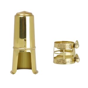 SLADE | SLADE Alto Tenor Saxophone Mouthpiece Clip Metal Mouthpiece Cap Sax Mouthpiece Cover Clip Woodwind Instrument Parts Accessories