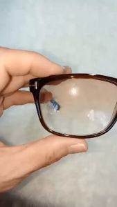 NEW - TERKINI FREE CASE - Kacamata BIFOCAL 2 Fungsi Normal Jalan Baca Plus LENSA COKLAT FRAME COKLAT UNTUK PRIA WANITA - UKURAN +1.00 SAMPAI +3.00