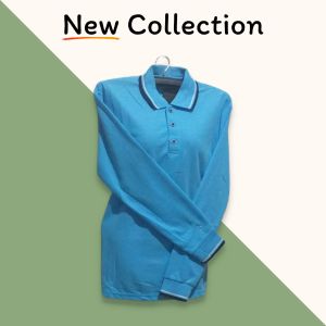 Poloshirt Kaos Kerah Lengan Panjang Atasan Seragam Olahraga Wanita  Kaos Kerah Polos Murah
