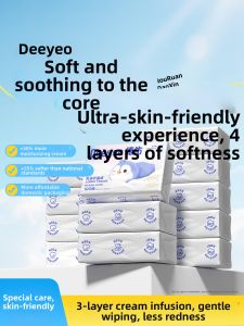 DEYOU | Ultra-Soft Moisturizing Baby Wipes 100 Pieces