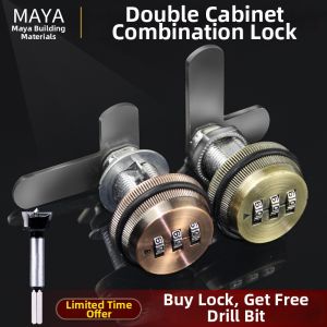Password Combination Lock Thickened Stainless Steel Cabinet Door Lock