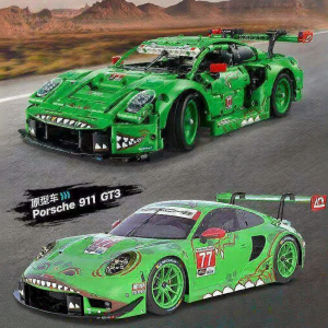 Porsche 911 GT3 R EXY AO Racing Model Building Block