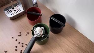 800ml ABS Coffee Grounds Bucket Espresso Knock Box Dump Bin for Coffee Residue with Removable Knock Baristas Machine Accessories