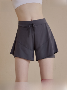 Plus Size Sports Shorts Womens Fashion Tape Quick-Drying Fitness Pants High Waist Professional Running Training Yoga Shorts Outwear Summer