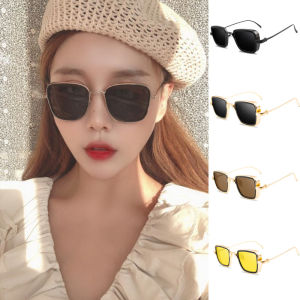 【Free Shipping】Vintage Steampunk Sunglasses for Men Women Fashion Retro Metal Square Eyewear Trendy Sun Glasses