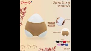 SOREX | Celana Dalam Perempuan Menstruasi Anti Bocor / CD Wanita Sorex 9076 anti Tembus Super Lembut