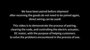 433Mhz DC 12V Motor 10A CW CCW Linear Actuator ControllerWith Limit Remote Control Switch For Motor Linear Actuator