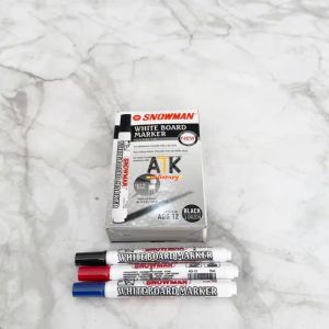 Spidol White Board Marker Snowman ABG-12 / Spidol Non Permanent atk