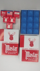 【COD】144/Box Billiard Chalk Blue Pool Cue Chalk Snooker Billiard Chalk