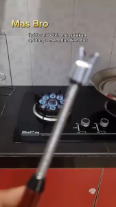 Gas Lighter Refillable Lighter Pemetik Api Dapur Gas Utility Lighter Kitchen BBQ Fireplace Berkhemah Multi-Purpose for Stove Candle Outdoor Camping Pemantik Gas 燃气点火器