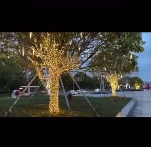 Lampu Peri Led Hias Taman Tenaga Surya / Lampu Dekorasi Taman Rumah Led Solar String Light 22 Meter