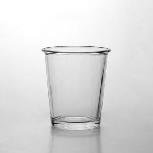 Original Design Glass Cup Coffee Cup Ice American Water Cup Home Use Ins Style Juice Drink Milk Cup round Shape Calcium Sodium Glass