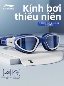 Li-Ning | Bộ Kính Bơi Chuyên Nghiệp Chống Mờ Chống Thấm Nước Không Để Dấu Áp Lực và Mũ Bơi