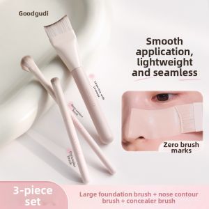 Goodgudi | Super Thin Smudge-Free Powder Brush Makeup Artist