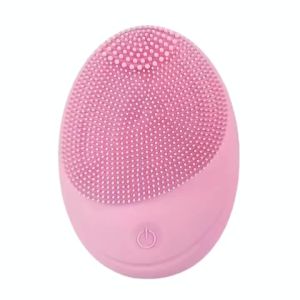 Electric Silicone Facial Cleansing Brush | Micro-Vibration Deep Cleansing & Exfoliating Massager | Suitable for Home and Travel