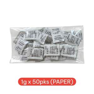 [SG STOCK] Food Grade Silica Gel Desiccant Pack 1g 3g 5g 10g 20g | 10 20 50pcs Moisture Absorber