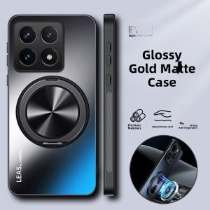 Xiaomi 14T pro Silicone Phone Case Full Cover Anti-Fall with Stand Mens Model Compatible with 13TPor 12T Soft Hard Shell Business Style