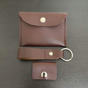 J Kollections Special Gift Set: Small Wallet ATM Card Holder Key Holder Keychain and Cord Holder Cable Organizer