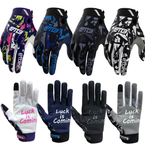 ETBIKE riding gloves motorcycle outdoor sports off-road bicycle mountain bike beautiful fragment patterns