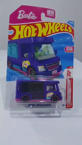 Hot Wheels Barbie Dream Camper Purple Toy Vehicle Mattel ( SPECIAL FEATURE ) ( US CARD )