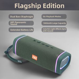 WOMINGTE | Bluetooth Wireless HiFi Sound Quality Strong Bass Loud Outdoor Speaker