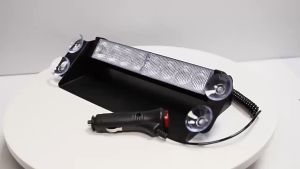 ✅Original fast delivery✅DC12V 8 LED Car Police Strobe Flash Light auto LED Emergency Warning lamp 3 Flashing Fog Lights