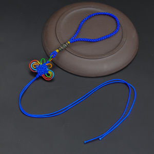 Nylon A-Line Lantern Knot Car Hanging Ornament DIY Handmade Craft Material Cross Stitch Chinese Knot Traditional Folk Art