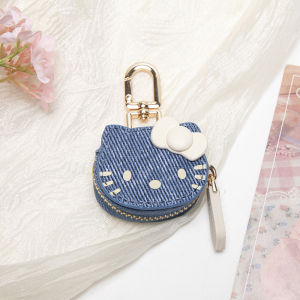 Takara Tomy | Anime Hello Kitty Creative Leather Bag Pendant Kawaii Kt Cat Keychain Fashion Clothing Accessories Birthday Christmas Gifts
