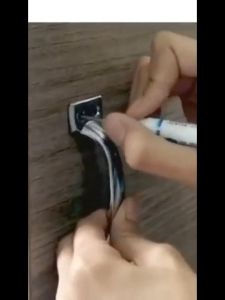 ชุดปากกามาร์คเกอร์พร้อมส่ง ปากกามาร์คเกอร์หัวยาว งานไม้ Marking Pen - Mexin